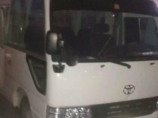 TOYOTA COASTER 30 SEATED BUS FOR RENT WITH DRIVER